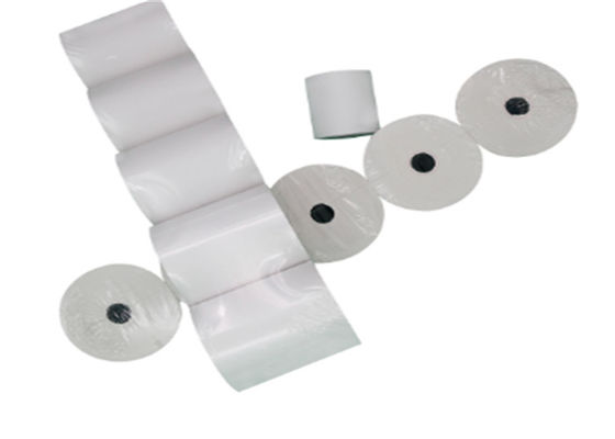Wholesale BPA Free Atm Cashier Thermal Paper Rolls OEM packing 80x80 thermal paper rolls