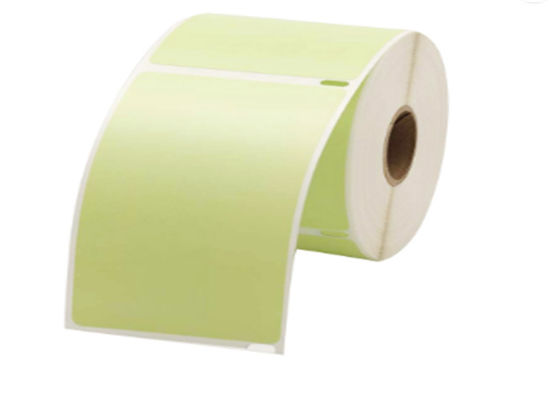 Oilless 67x28mm 100x200mm Barcode Label Stickers