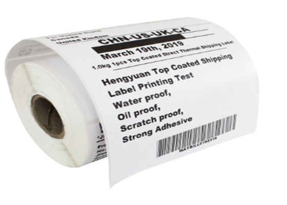 OEM ODM Available Odorless Barcode Label Stickers