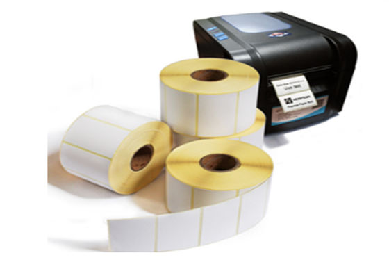 Adhesive Coated 102x76mm 102x152mm Thermal Shipping Labels