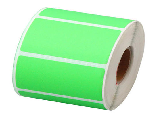 Shiny Laminate 57x32mm Waterproof Self Adhesive Labels