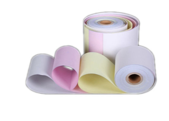 Multifunction Carbonless Paper Rolls