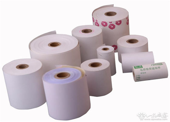 FSC Certificate Blank Cash Register Thermal Paper Rolls For Restaurant