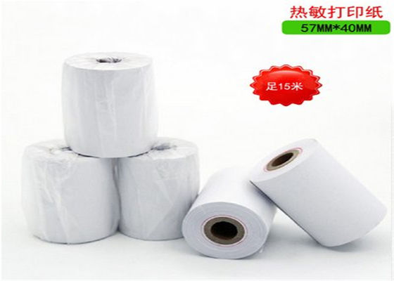 Custom Printed 57 × 50mm Odorless ATM Thermal Paper Rolls