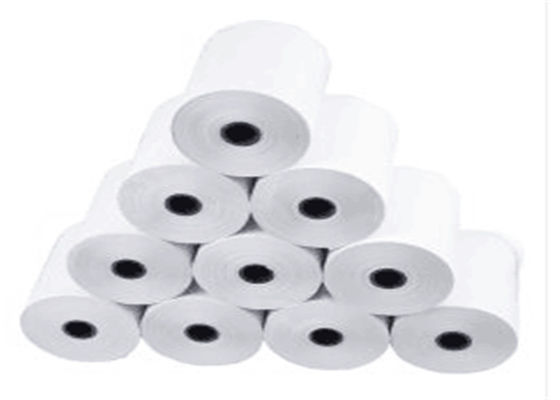 80*80mm Cash Register Thermal Paper Rolls For Supermarket