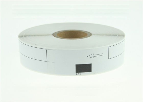 Oil Proof 75x99mm White Barcode Label Stickers For Shipping