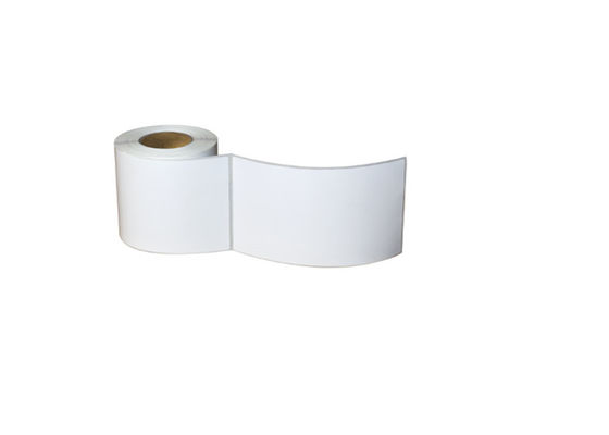 SGS Certificated 67x28mm Self Adhesive Vinyl Sticker Paper Roll