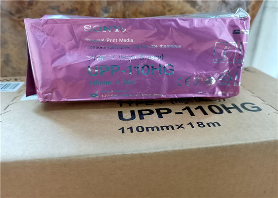 110X18m FSC Ultrasound Thermal Printer Paper Upp-110hg