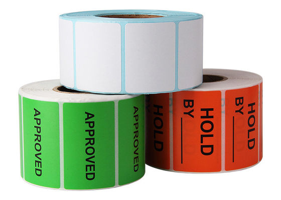 Thermal FSC 50X25mm Supermarket Scale Barcode Label Rolls