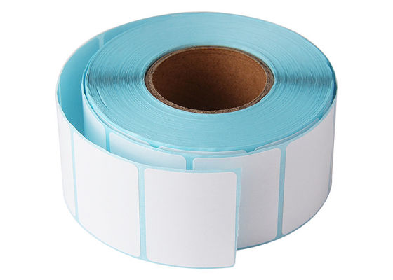 Odorless Thermal Barcode Paper Labels 57x32mm Fanfolded