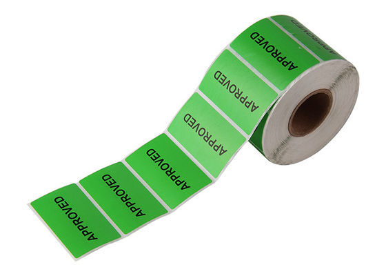 Oilproof FSC Self Adhesive Printable Labels 34x56mm