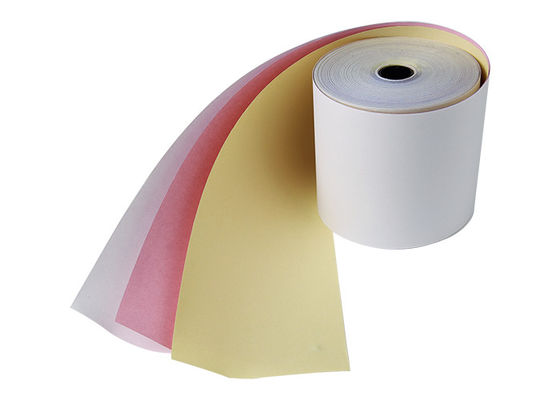 Carbonless 3 Ply Pos Paper Rolls 80x80 Cash Register Receipt Paper