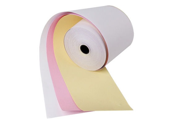 White BPA Free Thermal Paper Roll 58gsm 62gsm For ATM POS Machine