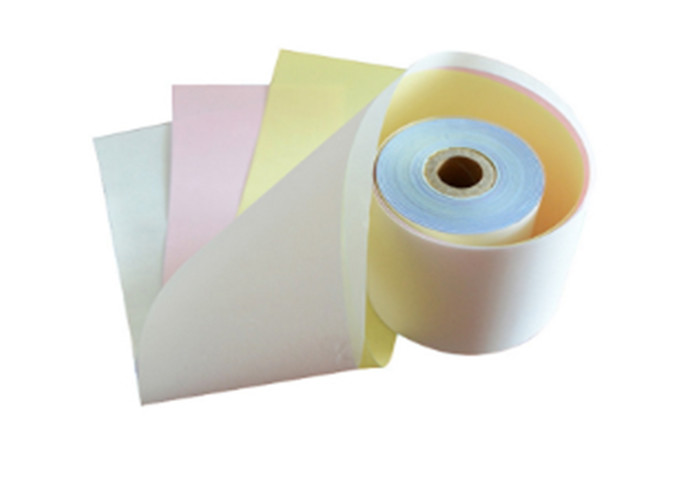 Clear Image White Yellow 76x70mm Ncr Carbonless Paper